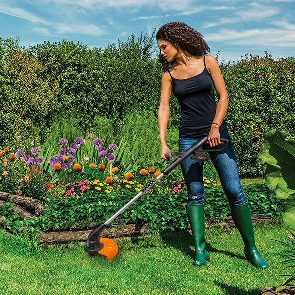 Worx Wg157e.9 20Volt 25Cm Profesyonel Misinalı Çim Ve Kenar Kesme (Akü Dahil Değildir) - 6