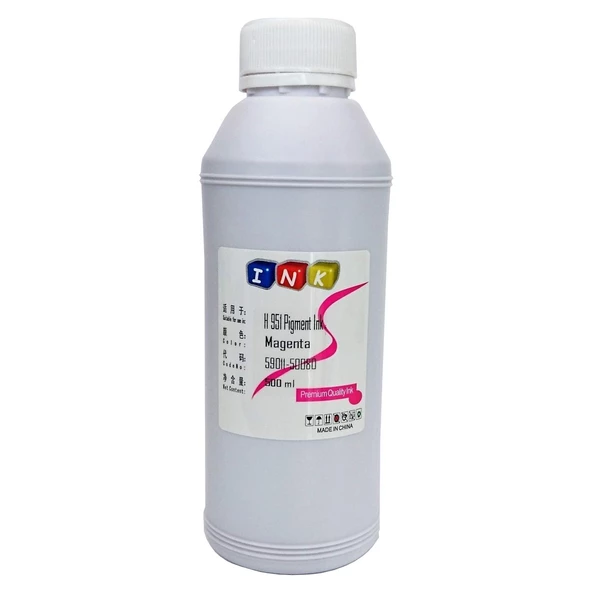 Pigment Mürekkep Kırmızı Magenta 500 ML