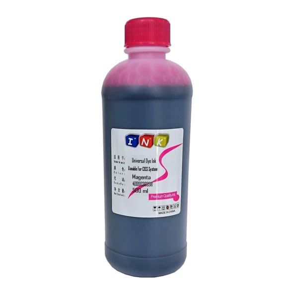 History Universal Dye Ink 500 ML Kırmızı Mürekkep