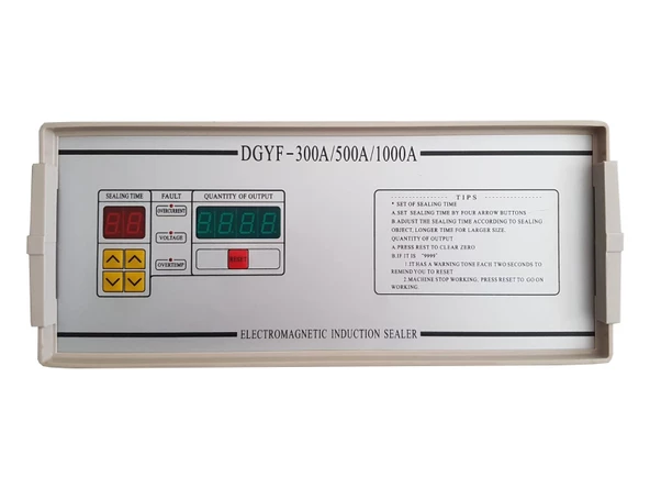 History F500 İndüksiyon Folyo Kapak Yapıştırma Makinası 20-100 mm