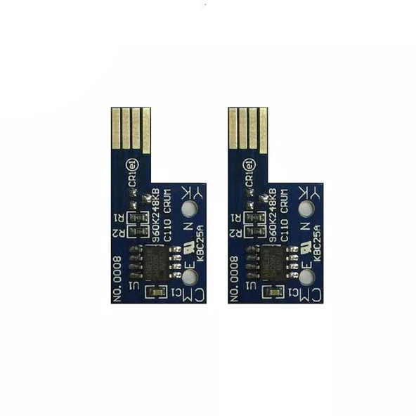 History Phaser 6130 CMYK Muadil Toner Chip Seti