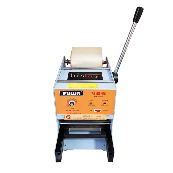 History Plastik Tabak Film Kaplama Makinesi Manuel - 3