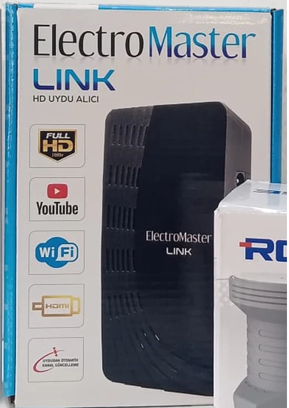 ELECTROMASTER LİNK FULL HD UYDU ALICISI 2020 GÜNCEL - 1