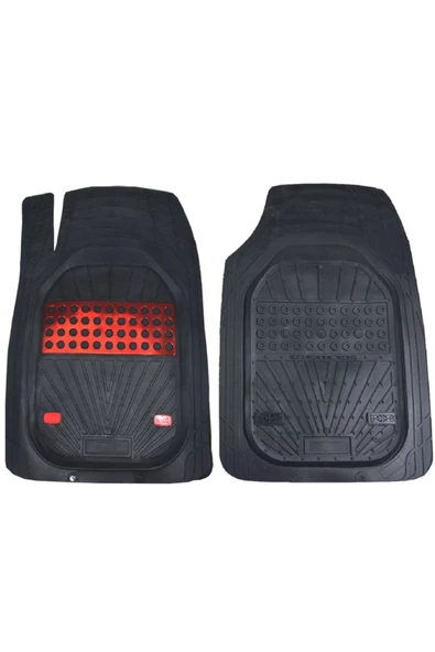 VOLVO V70 1996-2000 İcon Kırmızı Oto Paspas Seti - Resim 2