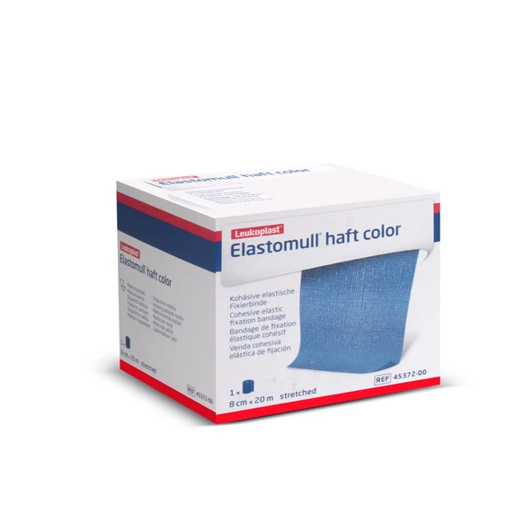 Elastomull Haft LF Bsn  Fiksasyon Bandajı 8cm x 20m Mavi - 4