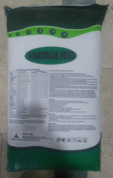 Anatolia Feed 15 30 15 + ME NPK Gübre 25 Kg - 2