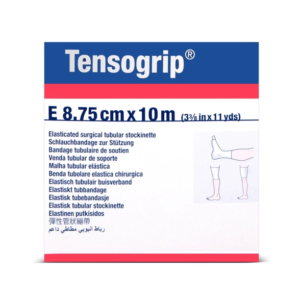 Tensogrip Tubular Bandaj Bsn Boru Bandaj 8,75cm x 10m Beyaz E Beden - 5