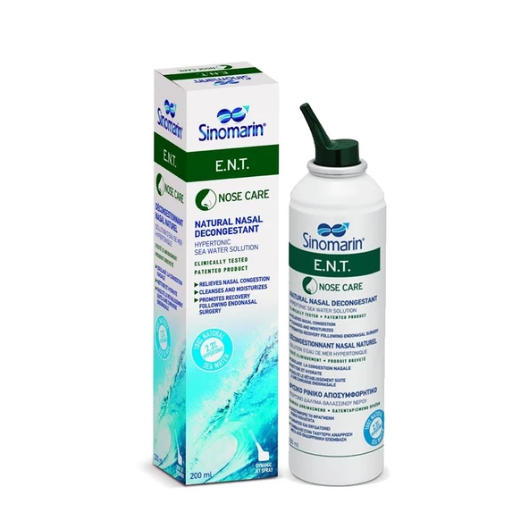 Sinomarin ENT Deniz Suyu Burun Spreyi 200 ml