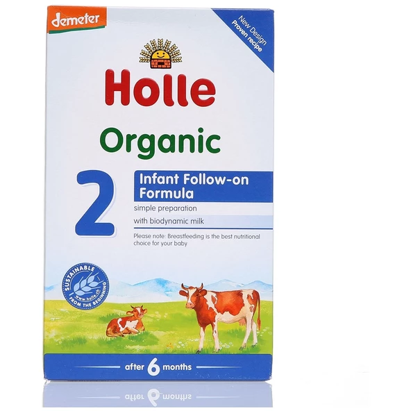 Holle Organik 2 Devam Sütü 600 gr 6-12 Ay - 3 adet