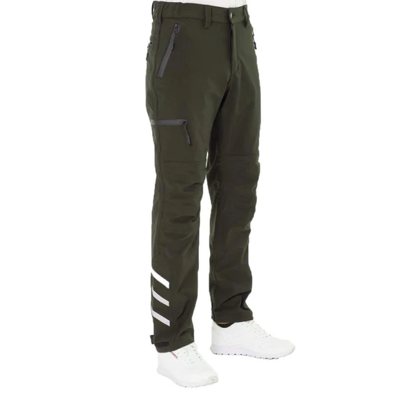 Edit Label, Softshell Pantolon, Haki -54E5025-Su İtici, Rüzgar Geçirmez