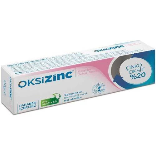 Oksizinc Baby Pişik Önleyici Krem Çinko Oksit 20 100 Gram