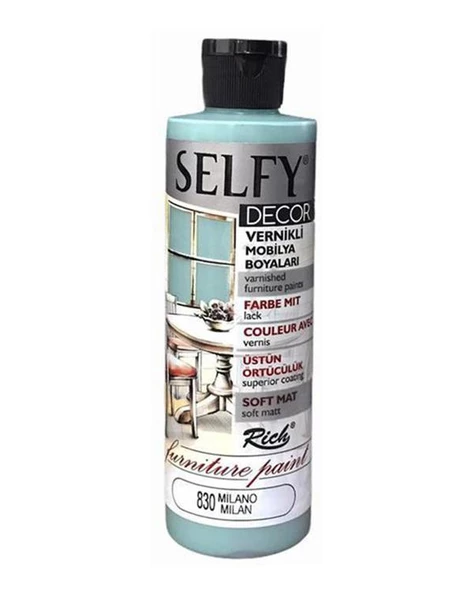 Rich Selfy Decor Vernikli Boya Milano 240cc