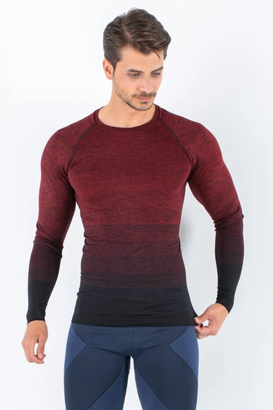 MioFit Erkek Active Dikişsiz Uzun Kollu Spor Tişört - 5