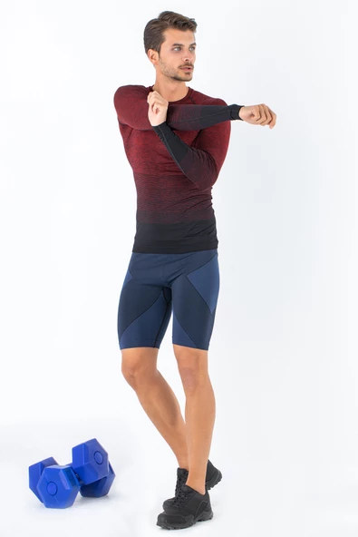 MioFit Erkek Active Dikişsiz Uzun Kollu Spor Tişört - 2