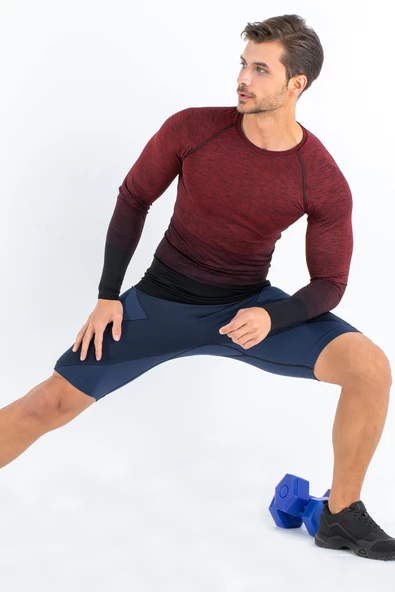 MioFit Erkek Active Dikişsiz Uzun Kollu Spor Tişört - 3