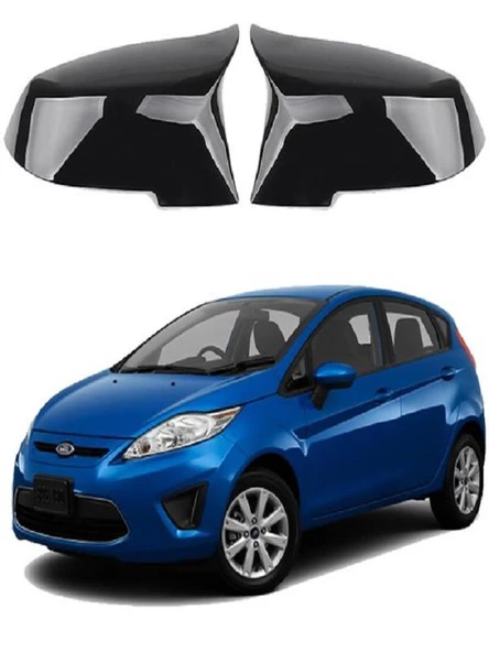 Ford Fiesta 08-17 Araca Özel Batman Yarasa Ayna Kapağı Pianoblack