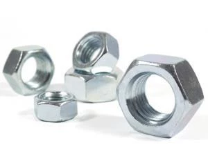 Düz Somun Kaplamalı 8 mm Beyaz 20'li Paket