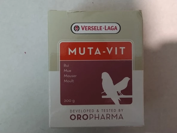 Versele Laga Muta-Vit Tüyler İçin Özel Vitamin 100gr Bölünmüş Ürün - 2