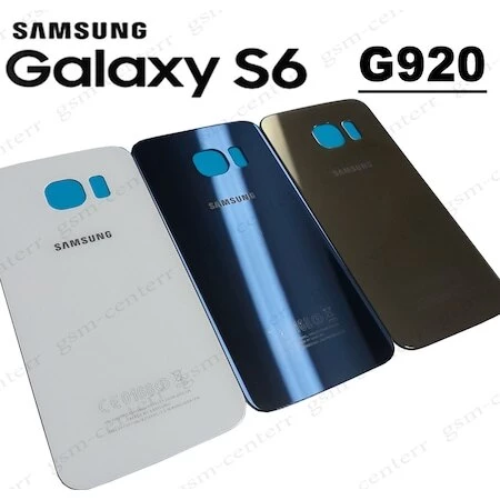 Samsung Galaxy S6 Sm-G920 Arka Kapak Pil Kapağı Orjinal - 2