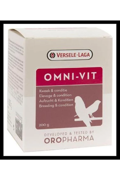 Oropharma Omni-vit Üreme Kondisyon Vitamini 100 Gr Bölünmüş Ürün