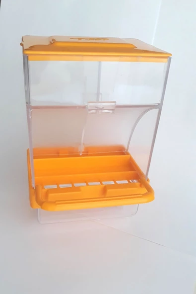 T-Pet Profesyonel Bölmeli Akıllı Yemlik Sarı - Resim 3