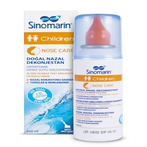 Sinomarin Children Çocuk Deniz Suyu Spreyi 100ml