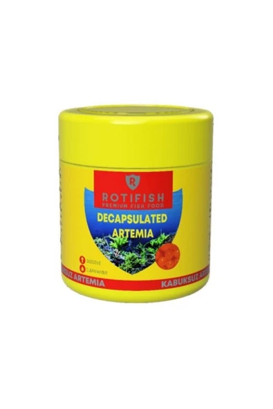 Rotifish Decapsuled Kabuksuz Artemia 15g Yavru Balık Yemi 1Adet