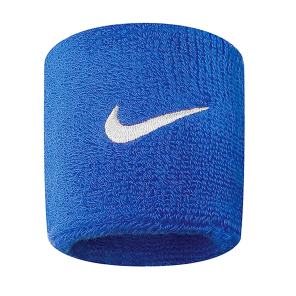 Nike Swoosh Wristbands 2 Pk Royal Blue/white Osfm,one Size/5 - 4