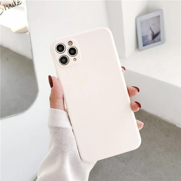 İphone Lansman Likid Silikon Kamera Korumalı Kılıf - 5
