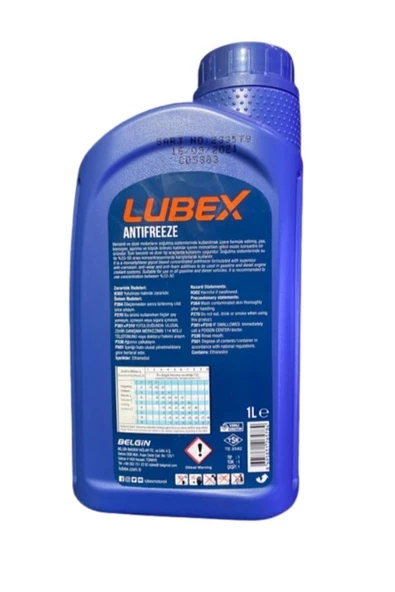 Lubex Antifreeze (antifiriz) 1 L - 2