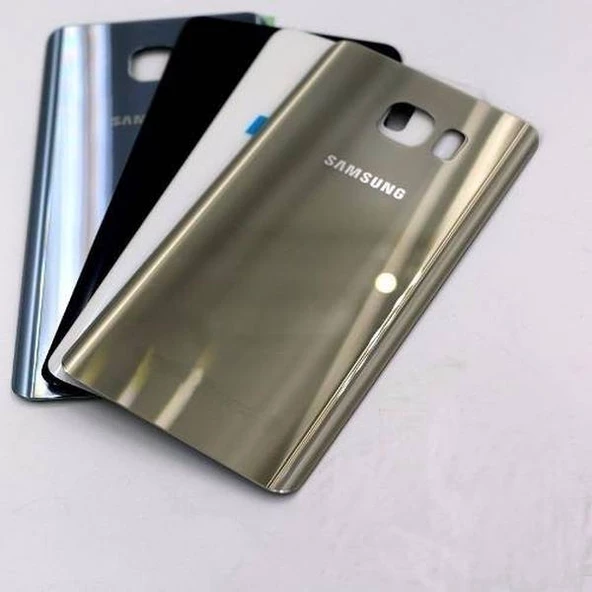 Samsung Galaxy S7 Edge G935 Arka Kapak Pil Batarya Kapağı Logolu