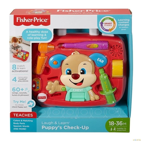Fisher Price Köpekçik Doktorda Türkçe Ftc72 Lisanslı/Orjinal Ürün