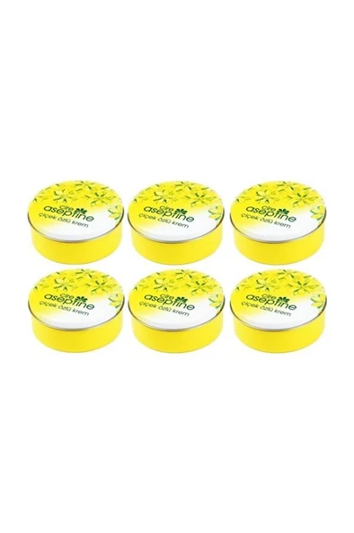 Cire Aseptine Klasik Teneke 250 Ml 6 Adet