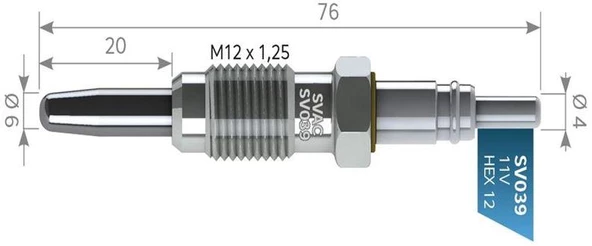 SVAC KIZDIRMA BUJİSİ DOBLO 1.9 D - 1
