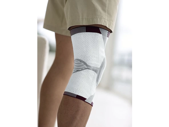 Actimove Genumotion Örgü Yüksek Kalite Diz Desteği Beyaz Renk - 5