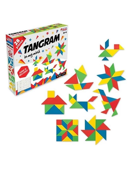 Tangram 28 Parça Kutulu Dede Oyuncak - 3