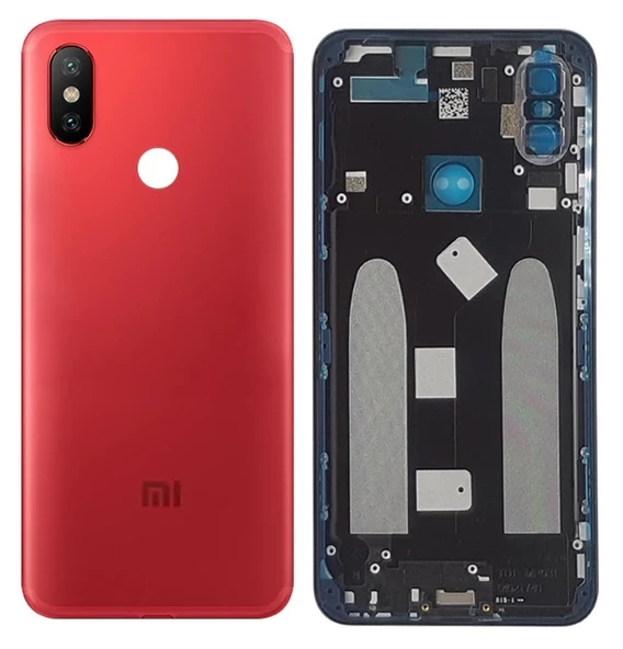 Xiaomi Mİ A2 Boş Kasa Arka Kapak Yüksek Kalite - 5