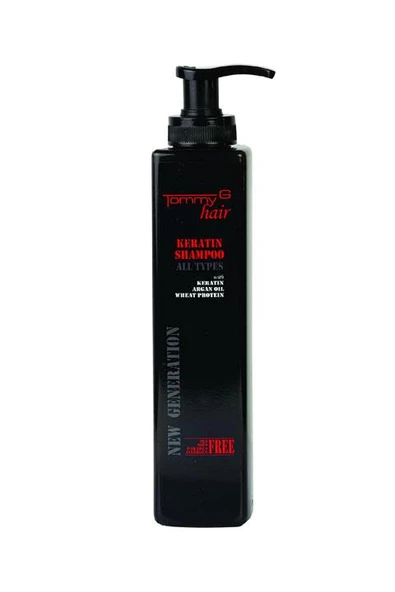 KERATIN SHAMPOO ALL TYPES 300ML TG - KERATİN ŞAMPUAN HER TÜRLÜ 300ML TG