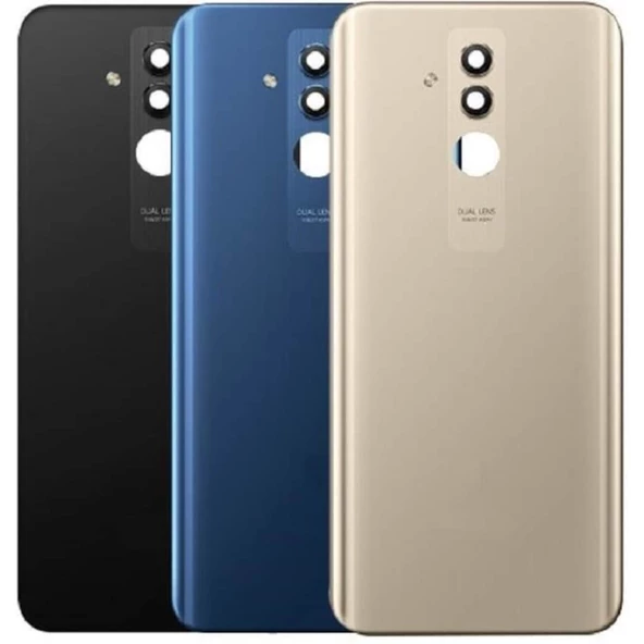 Qudex Mate 20 Lite Ile Uyumlu Arka Kapak Pil Kapağı ( Kamera Cam