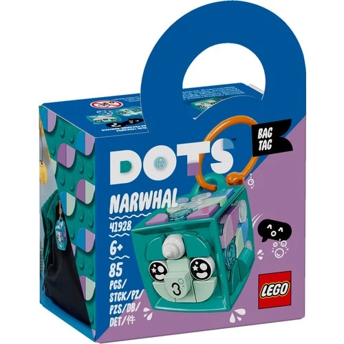 LEGO Dots 41928 Bag Tag Narwhal - 2