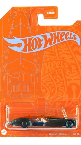 Hot Wheels 53rd Anniversary Orange and Blue Series 5 Araçlık Set - 6