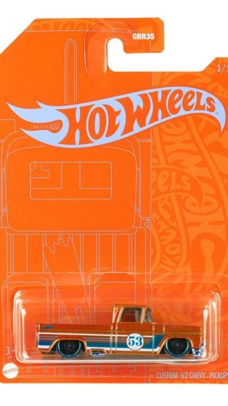 Hot Wheels 53rd Anniversary Orange and Blue Series 5 Araçlık Set - 4