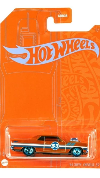 Hot Wheels 53rd Anniversary Orange and Blue Series 5 Araçlık Set - 2