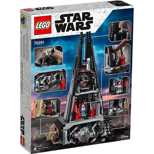 LEGO Star Wars 75251 Darth Vader's Castle - Resim 3