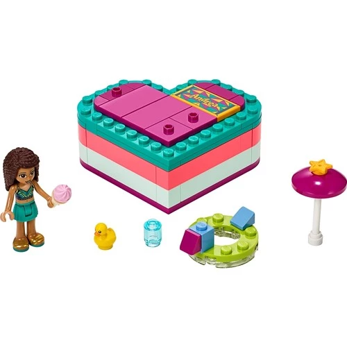 LEGO Friends 41384 Andrea's Summer Heart Box