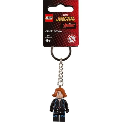 LEGO Super Heroes 853592 Black Widow Key Chain - 2