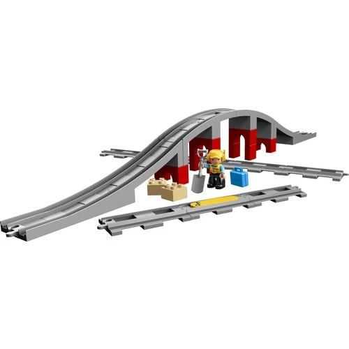 Lego Duplo 10872 Train Bridge And Tracks - Resim 2