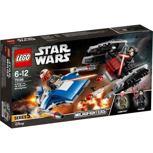 Lego Star Wars 75196 A-Wing Vs. Tıe Silencer Microfighters - 2