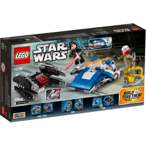 Lego Star Wars 75196 A-Wing Vs. Tıe Silencer Microfighters - 3