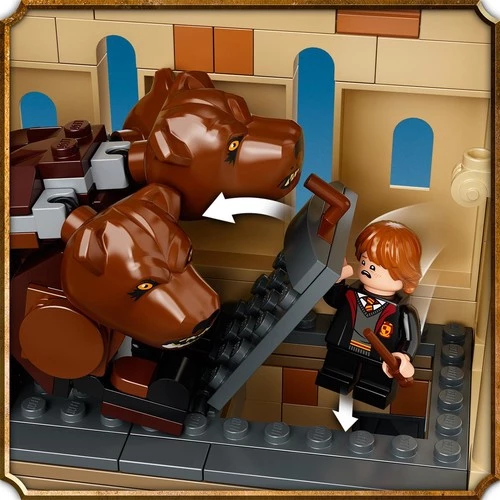 Lego Harry Potter 76387 Hogwarts: Fluffy Encounter - Resim 7
